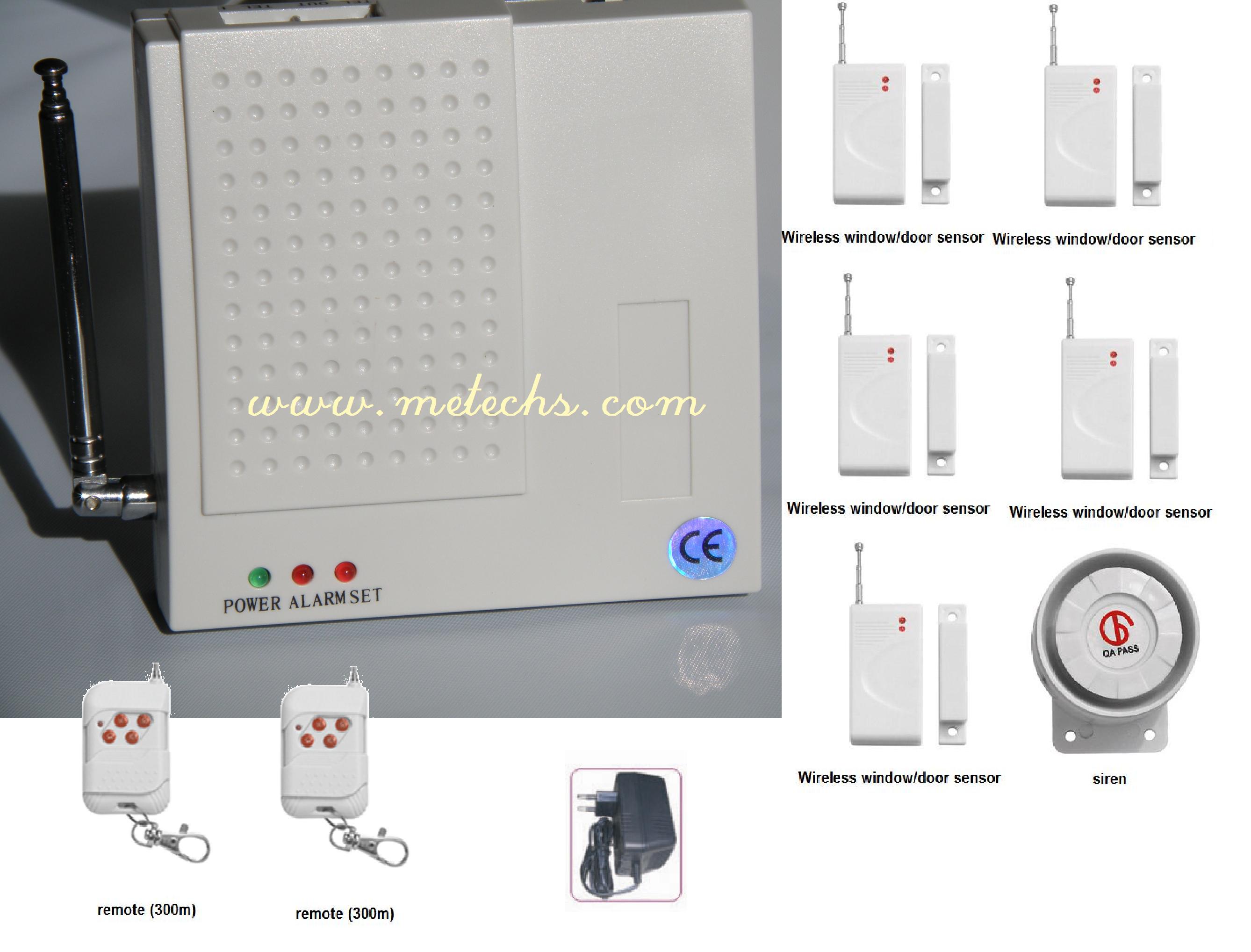 Wireless Home Security Alarm System No Monthly Fees JX