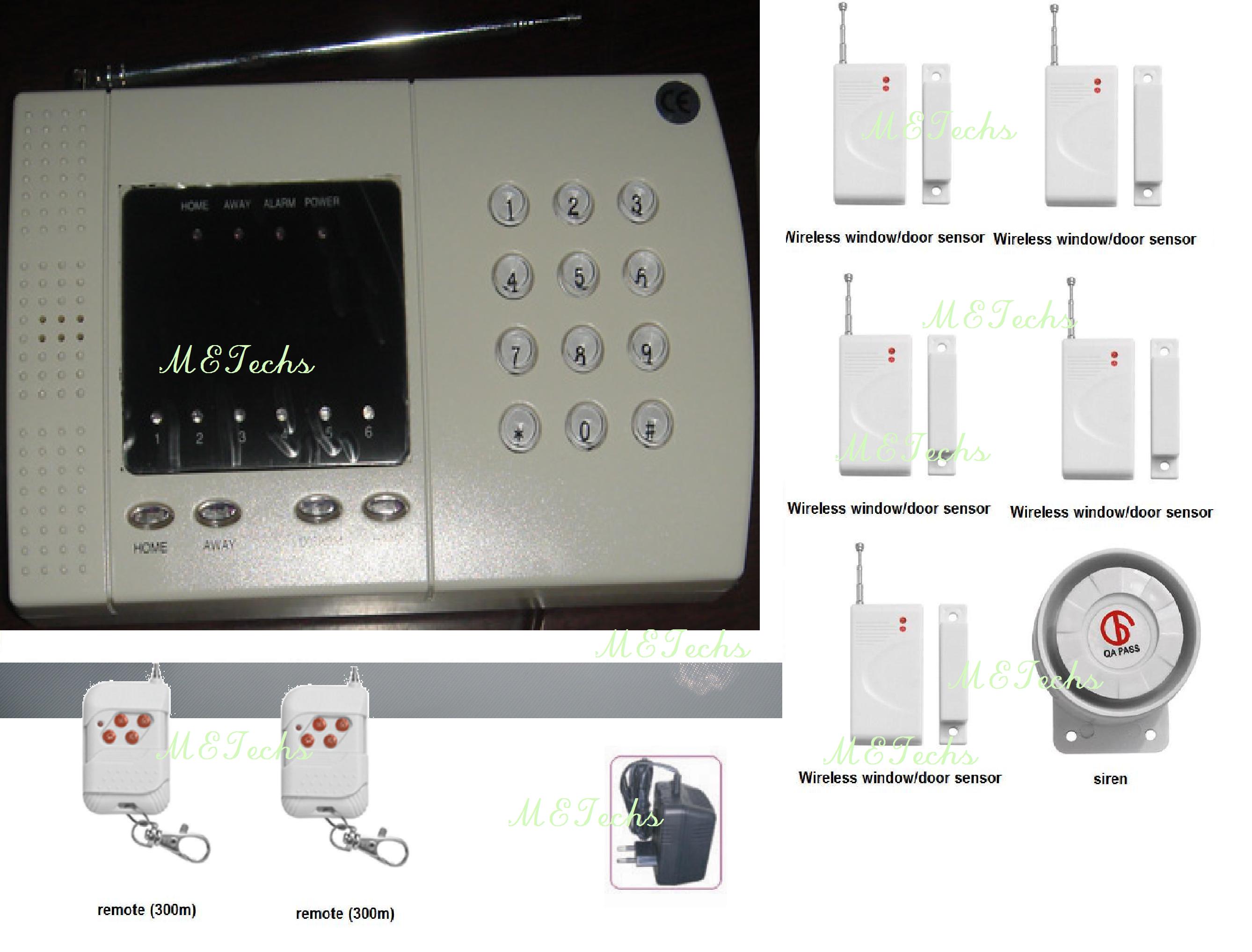 Zone Defence Wireless Home Security Alarm System K